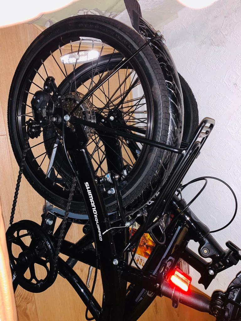 cross commuter folding bike